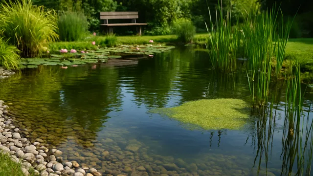 Algen im Gartenteich effektiv bekämpfen: Ursachen, Prävention und sichere Maßnahmen