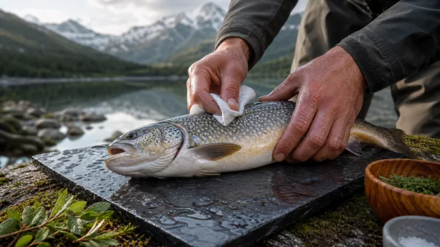 Wasch deinen Fisch nicht ab – so bereitest du ihn sicher und sauber vor