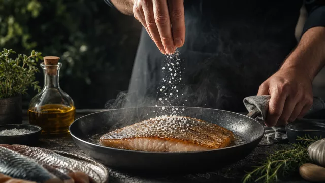 Salze deinen Fisch richtig: Vor oder nach dem Braten