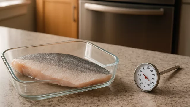 Gefrorenen Fisch richtig auftauen: sicher, geschmackvoll, praktisch