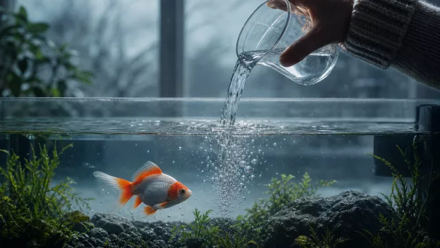 Warum dein Leitungswasser im Winter Fische stresst – und wie du reagierst