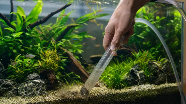 Sauge Mulm im Aquarium richtig ab: 5 Schritte, die funktionieren
