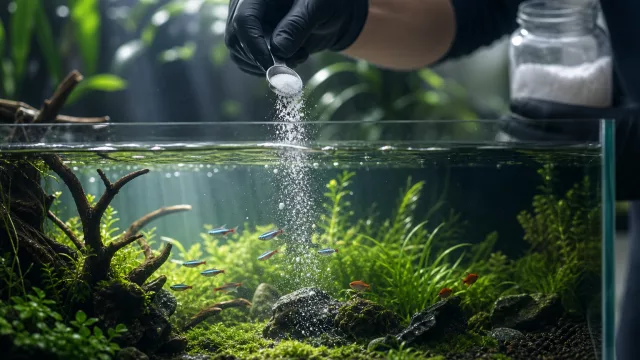 Setze Salz im Aquarium gezielt ein: wann es hilft und wann nicht