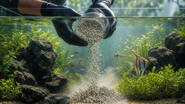 Setz Zeolith im Aquarium gezielt ein: erkenne Nutzen und Grenzen