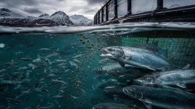 Frisst Zuchtlachs Wildfisch leer? Was das Futter wirklich über seine Ökobilanz verrät