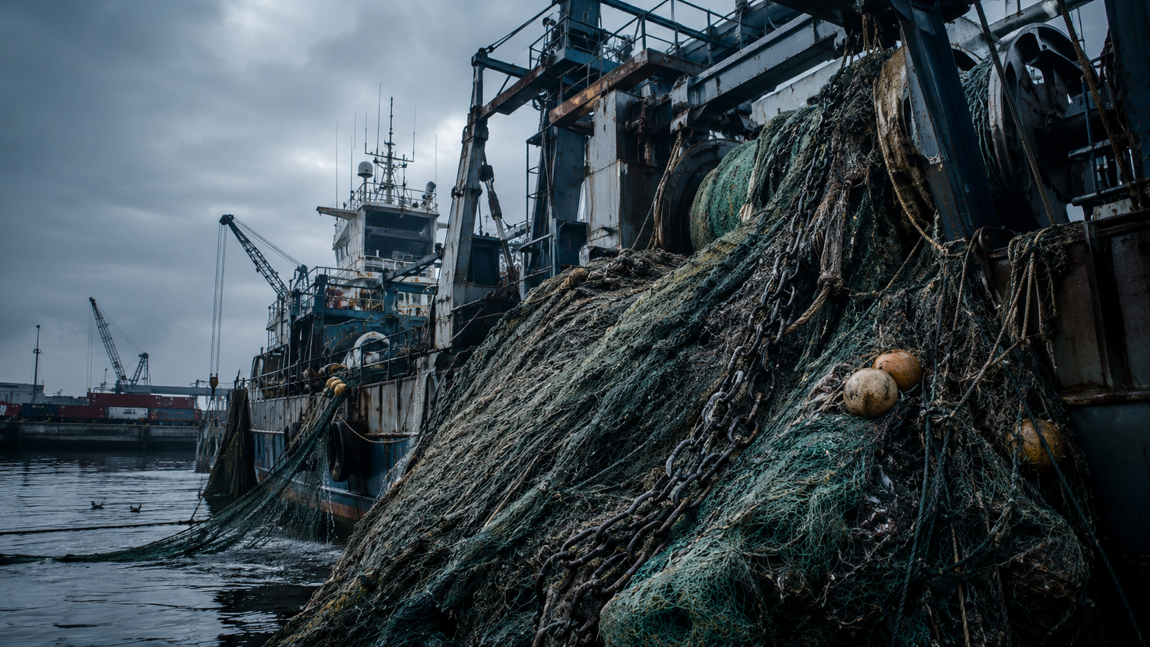 Industrielle Fischernetze