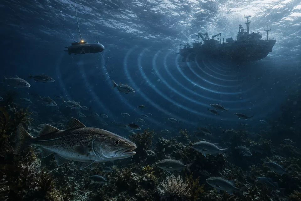 Der Ozean ist nicht still – wie Unterwasserlärm Fische aus ihrer Welt drängt