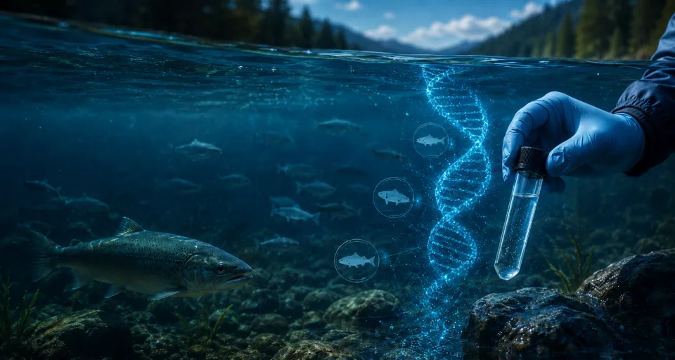 Das Wasser erinnert sich – wie Umwelt-DNA die verborgene Fischwelt sichtbar macht